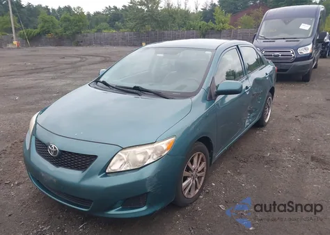 2009 Toyota Corolla Le из США, поврежденный, VIN MLHPC4629G5300202